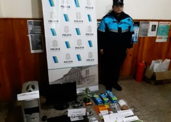 Una pareja aprehendida por comercialización de estupefacientes en Tornquist