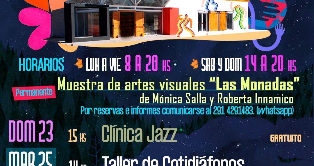 Continúan las actividades en vacaciones de invierno en el Centro Cultural