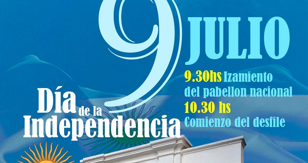 El Día de la Independencia se celebrará en Sierra de la Ventana, con acto y desfile