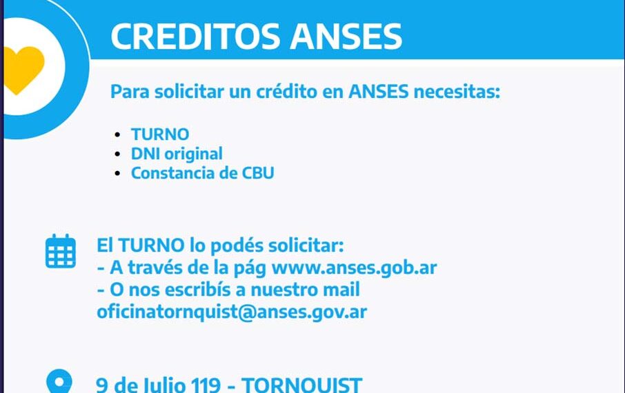 Lo que necesitas para solicitar un crédito de ANSES