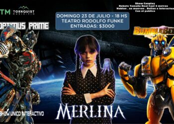Junto a Optimus Prime y Bumblebee, ‘Merlina’ llega al Teatro Rodolfo Funke