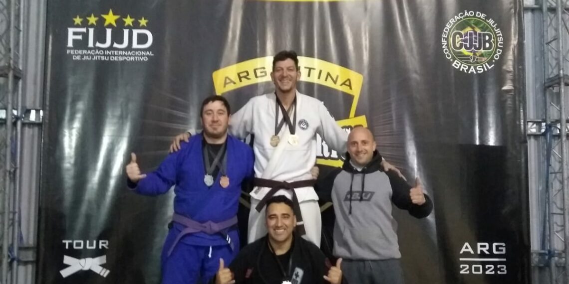 Integrantes del Team Ventania hicieron podio en la Copa América de Jiu Jitsu que se realizó en Mar del Plata