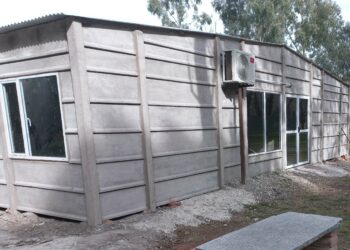 Continúan las obras en el Club de Pesca Tornquist (Nota, video y fotos)