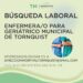 Búsqueda laboral: enfermera/o para Geriátrico Municipal