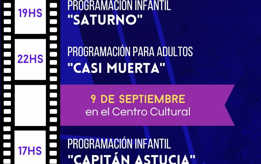 El Festival Internacional de Cine Bonaerense llega al distrito con cuatro películas
