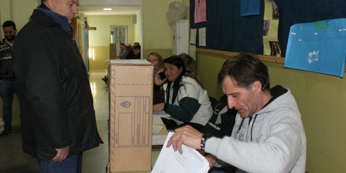 Se vota con normalidad en todo el distrito de Tornquist
