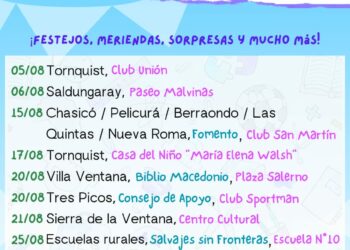 Agosto tendrá festejos por el Mes de la Niñez en todo el distrito