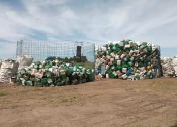 Fueron recepcionados más de 2.800 envases de fitosanitarios