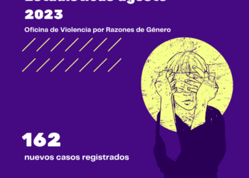 Informe sobre Situaciones de Violencia por Razones de Género en el distrito hasta agosto de 2023