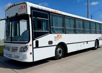 El servicio de transporte interurbano del distrito cuenta con una nueva unidad