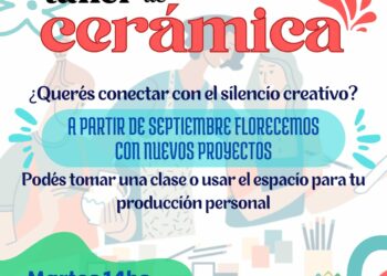 Taller municipal de cerámica, todos los martes en la Junta Vecinal Barrio Sur