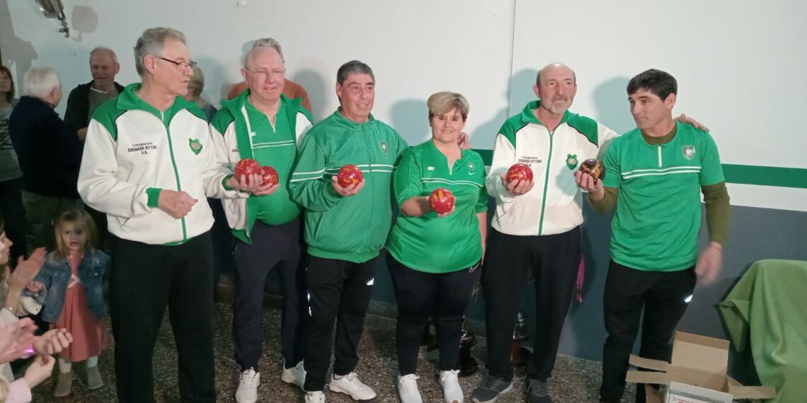 Las reinauguradas canchas de bochas del Club Unión llevan el nombre de “Rinaldo Meriggi” (Videos)