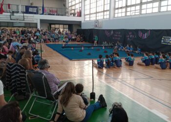 Gimnasio Edén realizó su gala ante un gran marco de público (Video)