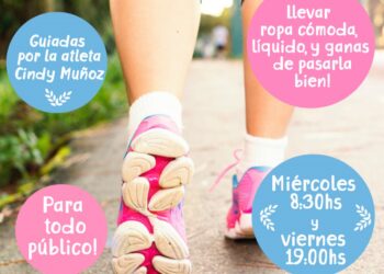 Invitan a sumarse a las caminatas saludables que habrá todos los miércoles y viernes