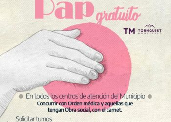 Durante el mes de la Concientización, Salud realizará Pap sin costo