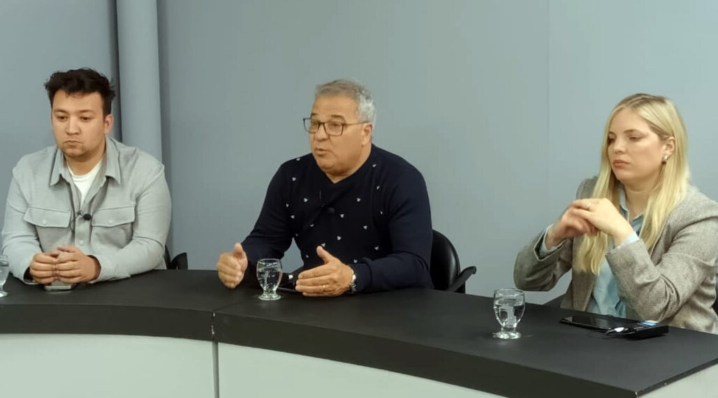 Sergio Bordoni, luego de ser reelecto por tercera vez, compartió la mesa de Opiniones