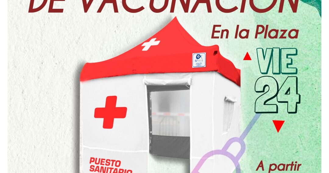 Viernes 24: Vacunación para ingreso escolar 2024 y Consejería en Salud Sexual Integral en la plaza ‘E. Tornquist’