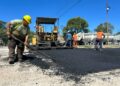 Comenzó la repavimentación de calles céntricas de Tornquist