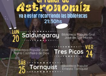 El Taller de Astronomía continúa recorriendo el distrito con charlas y avistajes