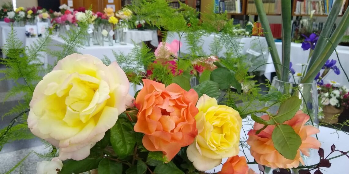 Importante muestra de la Agrupación “Flores en Tornquist” en la Biblioteca Popular (Video)