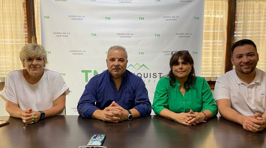 El intendente presentó el nuevo equipo de la Delegación de Sierra de la Ventana