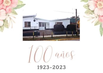 Acto por el centenario de la Escuela Primaria N° 6 de Sierra de la Ventana