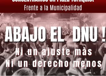 Organizaciones gremiales y políticas convocan a una concentración para reclamar por las medidas de ajuste de Milei