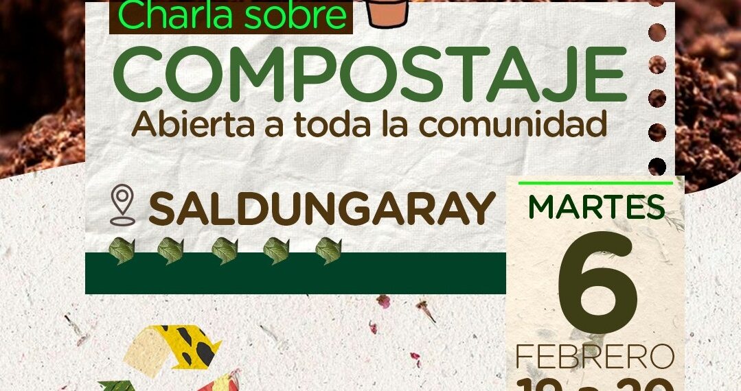Ambiente brindará una charla sobre compostaje en Saldungaray