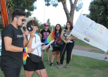 Se realizó hoy en Tornquist la Tercera Marcha del Orgullo Serrana
