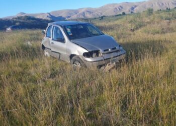 Vuelco con heridos en la ruta 76 a pocos kms del acceso a Villa Ventana