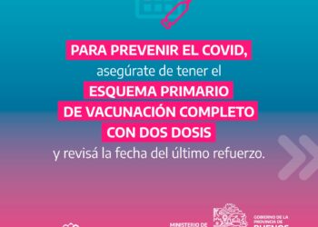 Covid-19: Recuerdan la importancia de mantener el esquema de vacunación completo