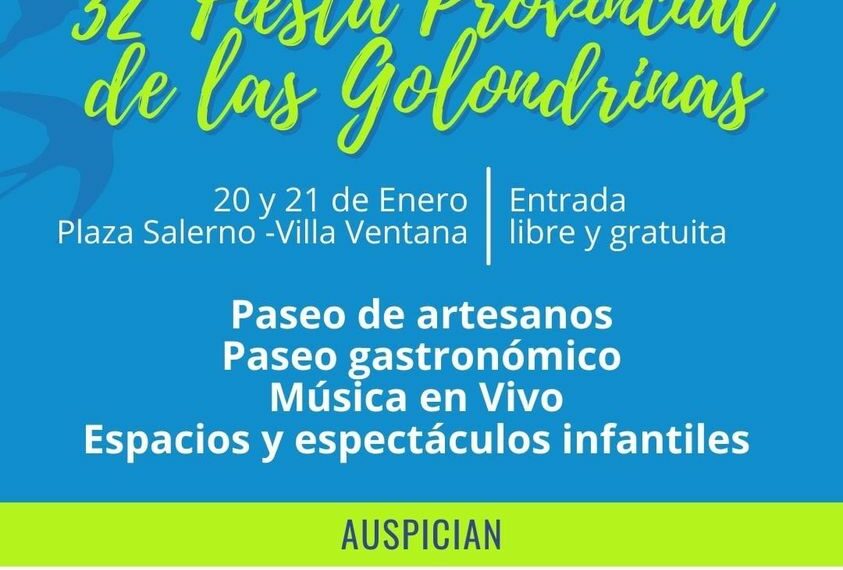 Se realiza éste fin de semana la 32º edición de la Fiesta Provincial de las Golondrinas (videos)