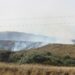 Los bomberos combaten un incendio en la zona serrana (VIDEO Y FOTOS)