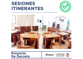 HCD.; Juntos y JXC presentaron un proyecto para la realización de sesiones itinerantes