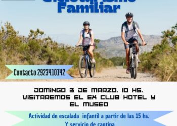 Habrá una jornada de Cicloturismo Familiar en Villa Ventana