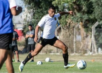 El tornquistense Luis Alfredo Vila está intratable y Olimpo no pierde ningún amistoso (La Nueva)