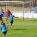 Fútbol femenino: Las chicas de Automoto debutaron con un empate ante San Martin de Saavedra