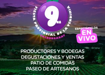 Todo listo para la 9° Fiesta Provincial de la Vendimia en Saldungaray