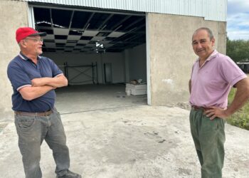 Continúa a buen ritmo la obra de la sala de extracción de la Cooperativa Apícola (VIDEOS Y FOTOS)