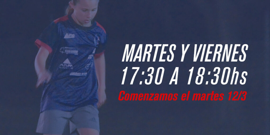 Se vienen los entrenamientos Sub 15 y Sub 13 femenino en Automoto