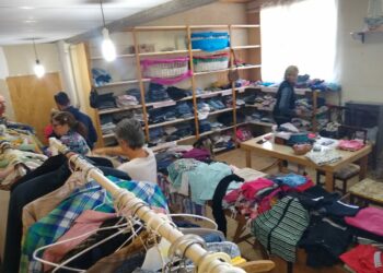 Se realiza una nueva edición de “Bazar Moda Circular” de Cáritas Tornquist (Video)