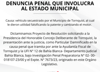 Causa Camioneta: Denuncia penal que involucra al estado municipal