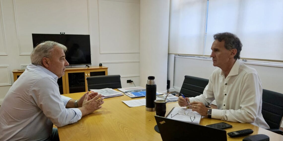 Bordoni se reunió con ministros de la Provincia de Buenos Aires