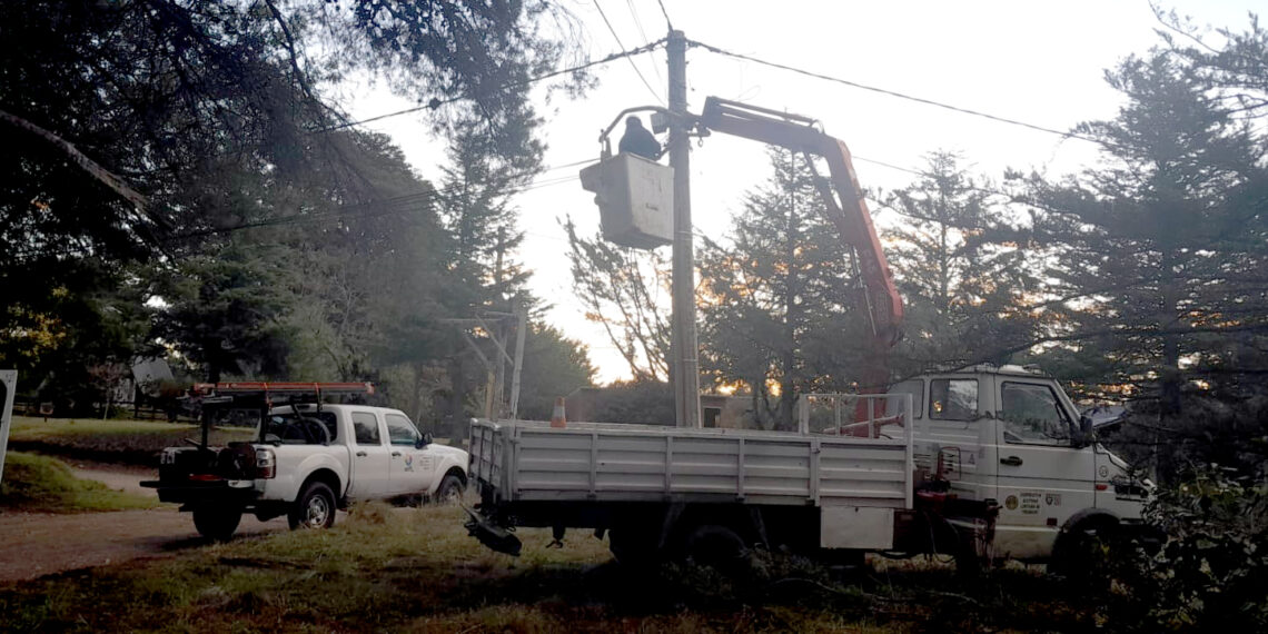 CELT Informa: El temporal provocó daños en el servicio de televisión de Villa Ventana y Tornquist