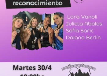 Distinción del HCD a integrantes de “Abre tus Alas”