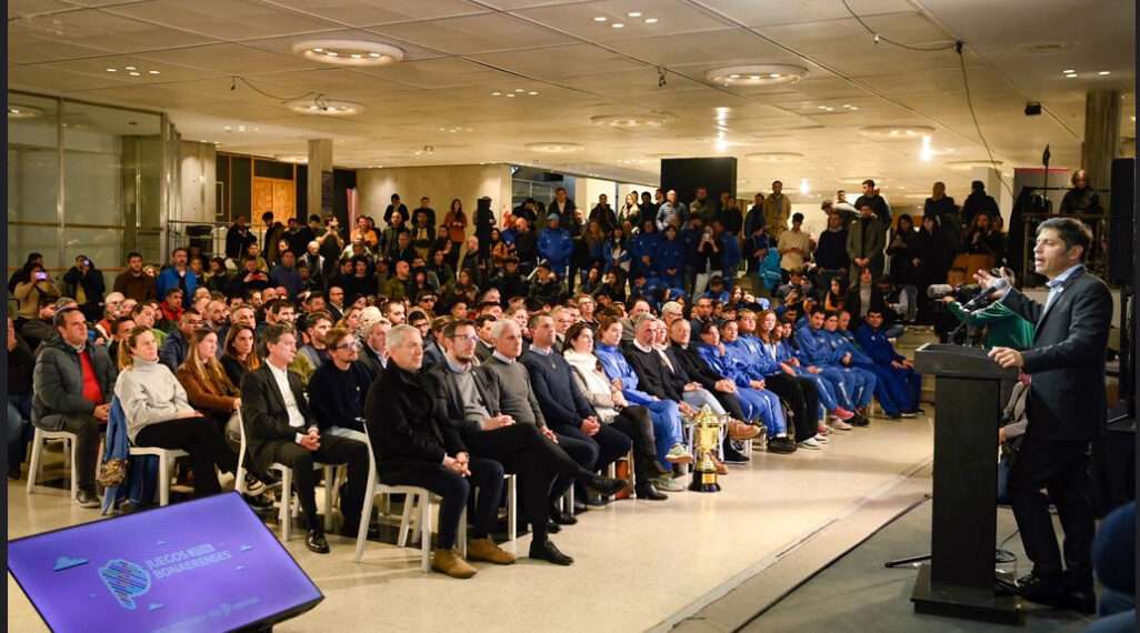 Bordoni participó del lanzamiento de los Juegos Bonaerenses 2024