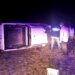 Vuelco de una camioneta durante la madrugada del domingo en la RP 76