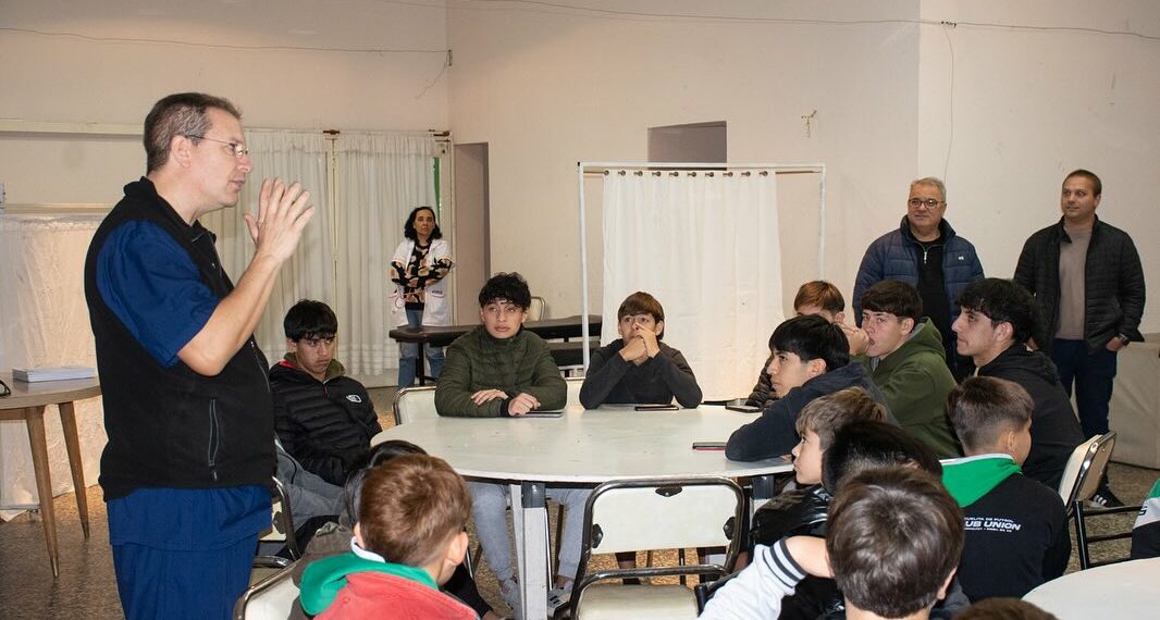 Programa de salud “Sanitos” en el Club Unión