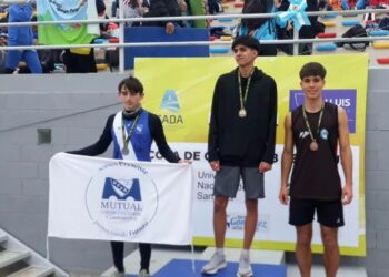 San Luis: Tomi Trivellini participó de la Copa Nacional de Clubes U18
