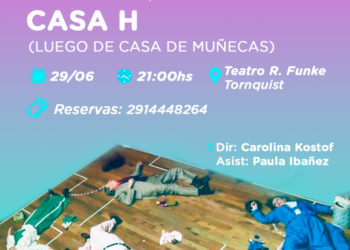 ‘Casa H (luego de Casa de Muñecas)’, este sábado en el Teatro ‘Rodolfo Funke’ (Video)